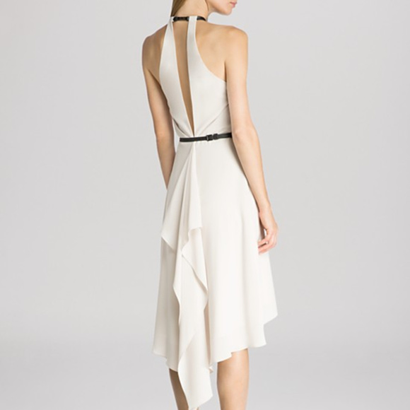 HALSTON HERITAGE Halter open Back dress - Picture 3 of 3